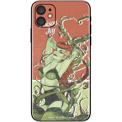 DC Comics Bombshells Poison Ivy iPhone 11 Skin